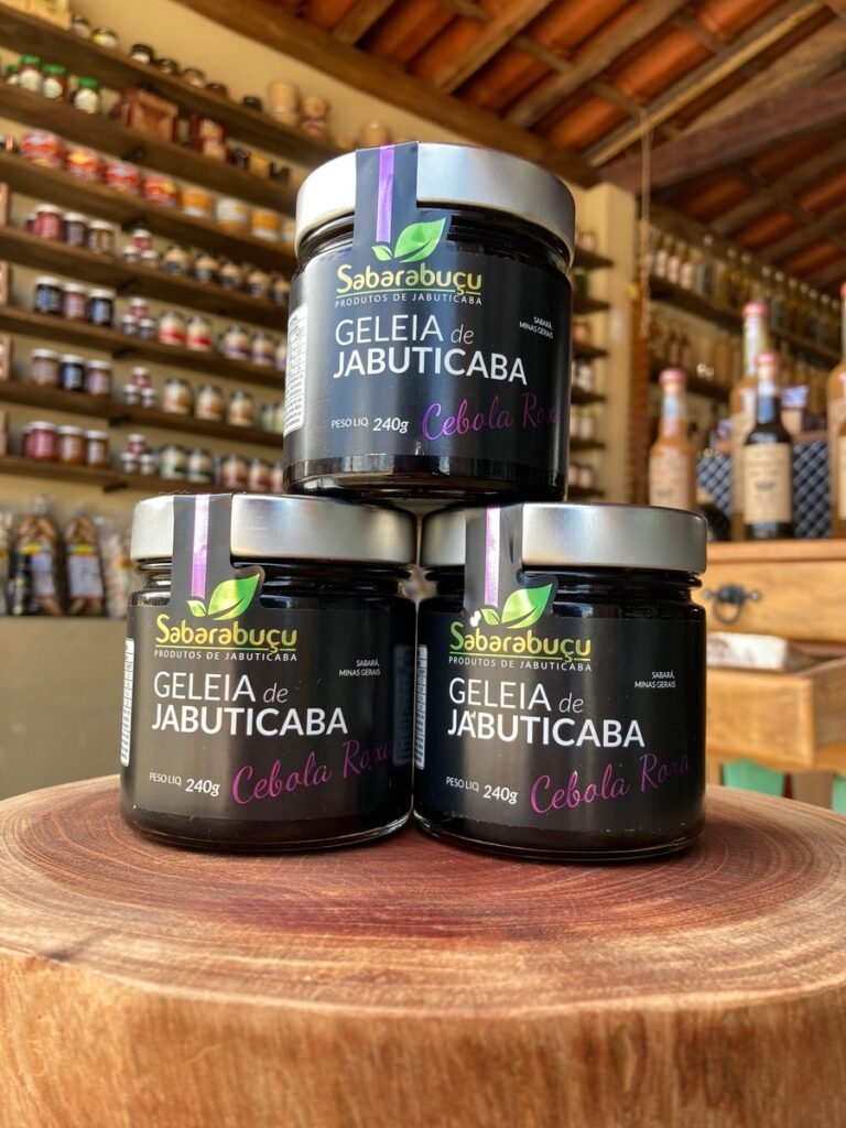 Geleia de Jabuticaba Com Cebola Roxa